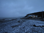 SX25913 Snow on beach at Llantwit Major.jpg